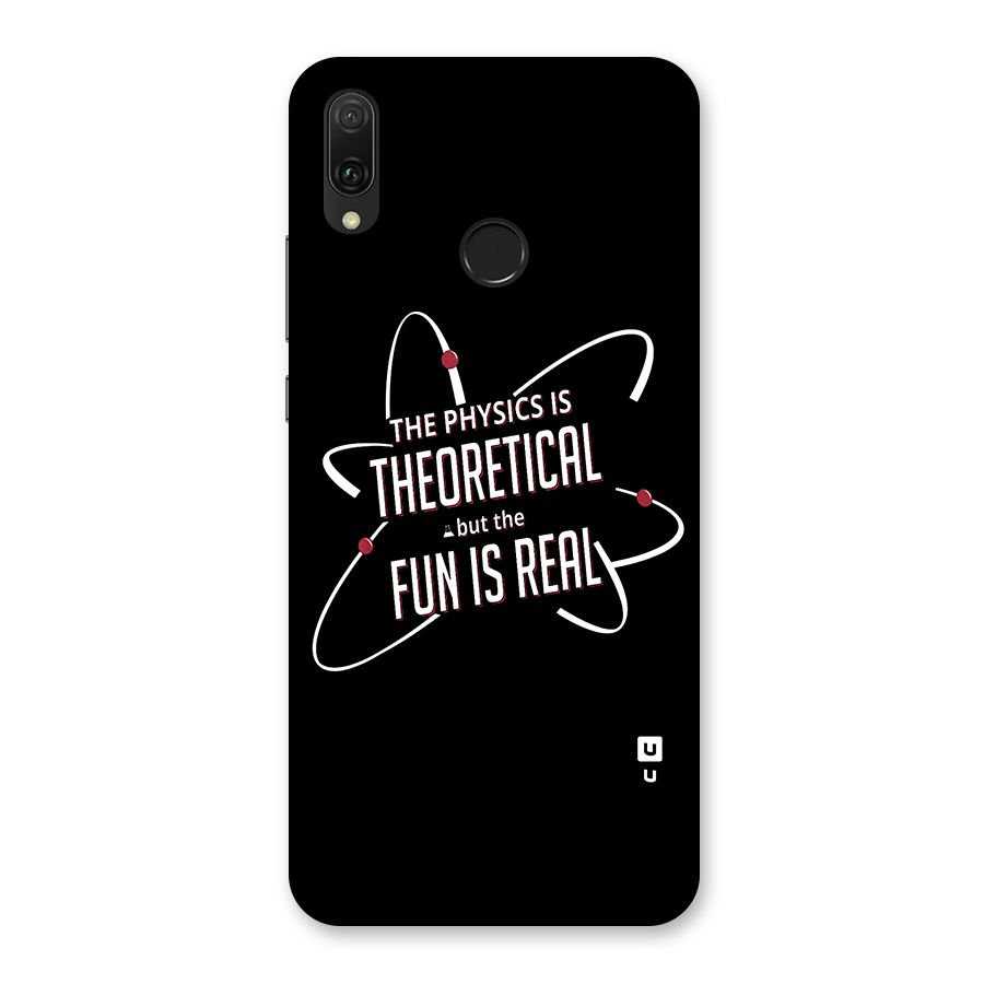 Physics Theoretical Fun Real Back Case for Huawei Y9 (2019)