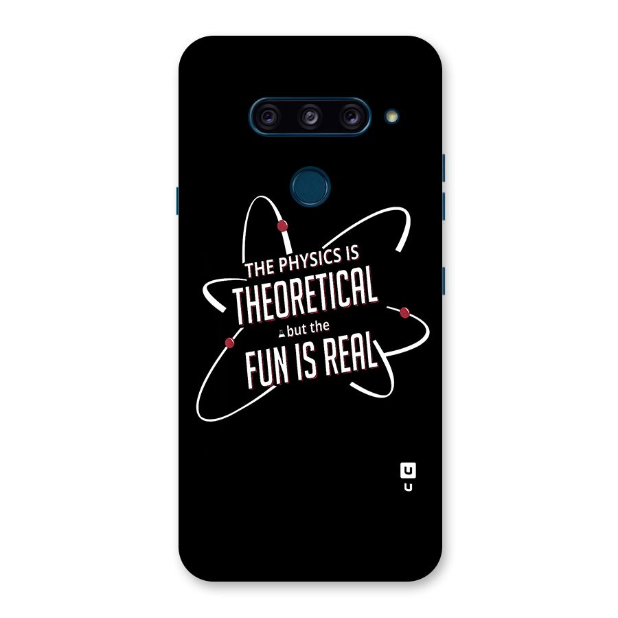 Physics Theoretical Fun Real Back Case for LG  V40 ThinQ