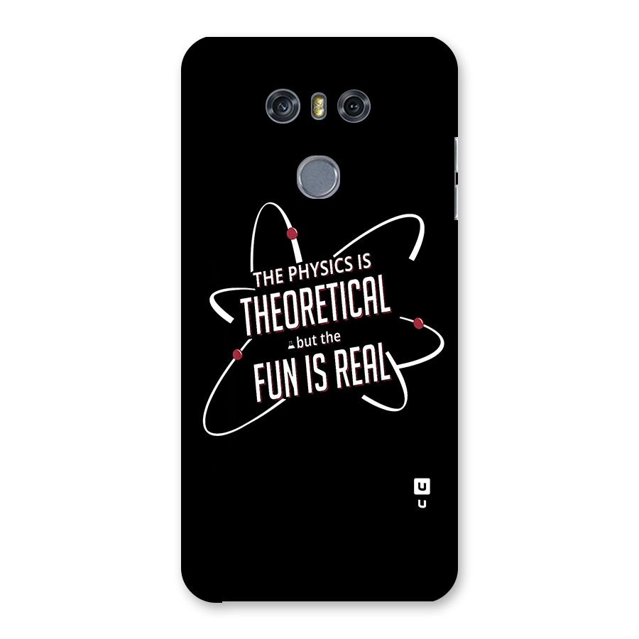 Physics Theoretical Fun Real Back Case for LG G6