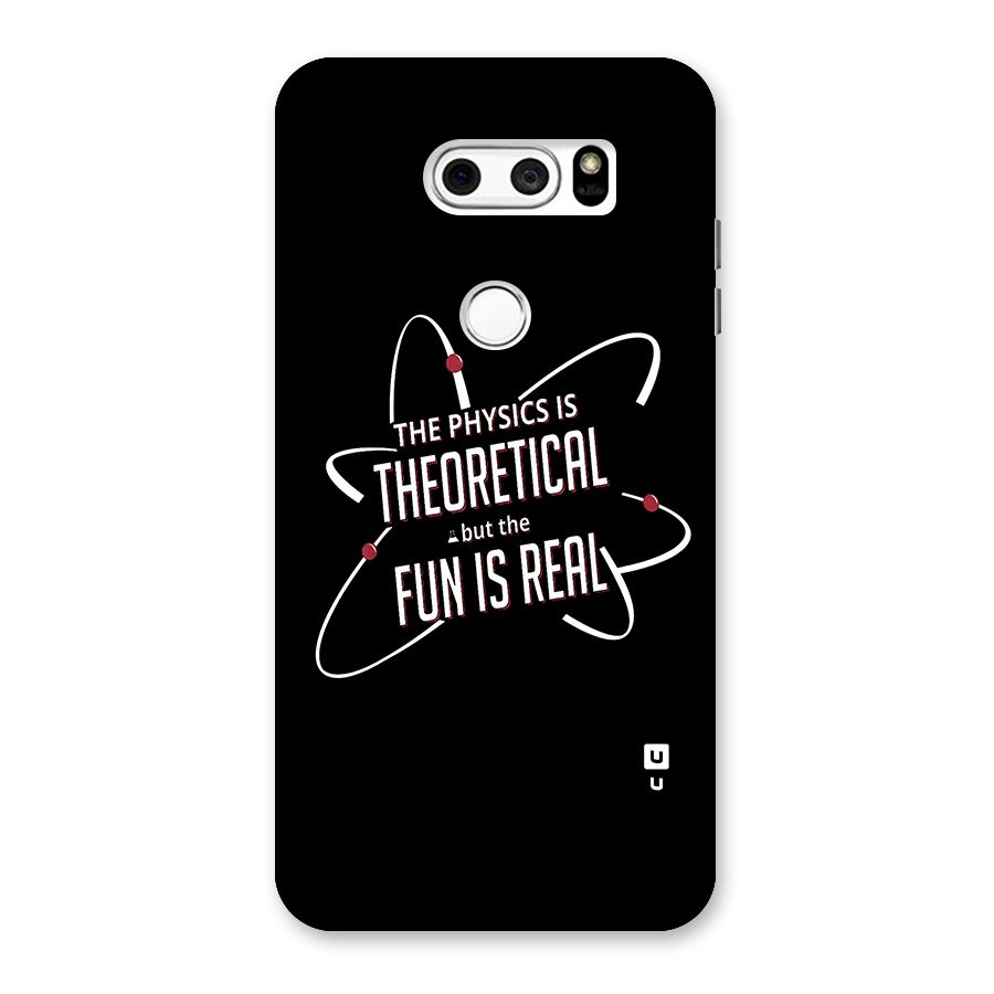 Physics Theoretical Fun Real Back Case for LG V30