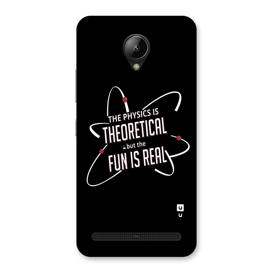 Physics Theoretical Fun Real Back Case for Lenovo C2