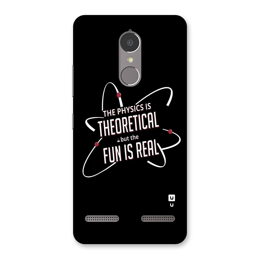 Physics Theoretical Fun Real Back Case for Lenovo K6
