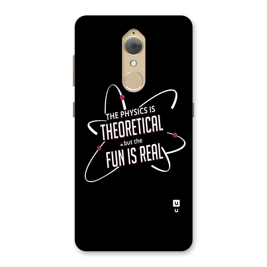 Physics Theoretical Fun Real Back Case for Lenovo K8