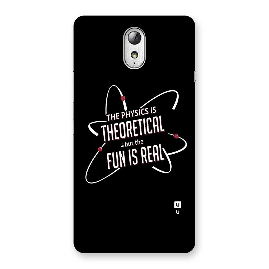 Physics Theoretical Fun Real Back Case for Lenovo Vibe P1M
