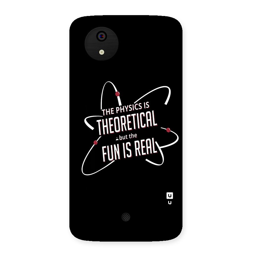 Physics Theoretical Fun Real Back Case for Micromax Canvas A1