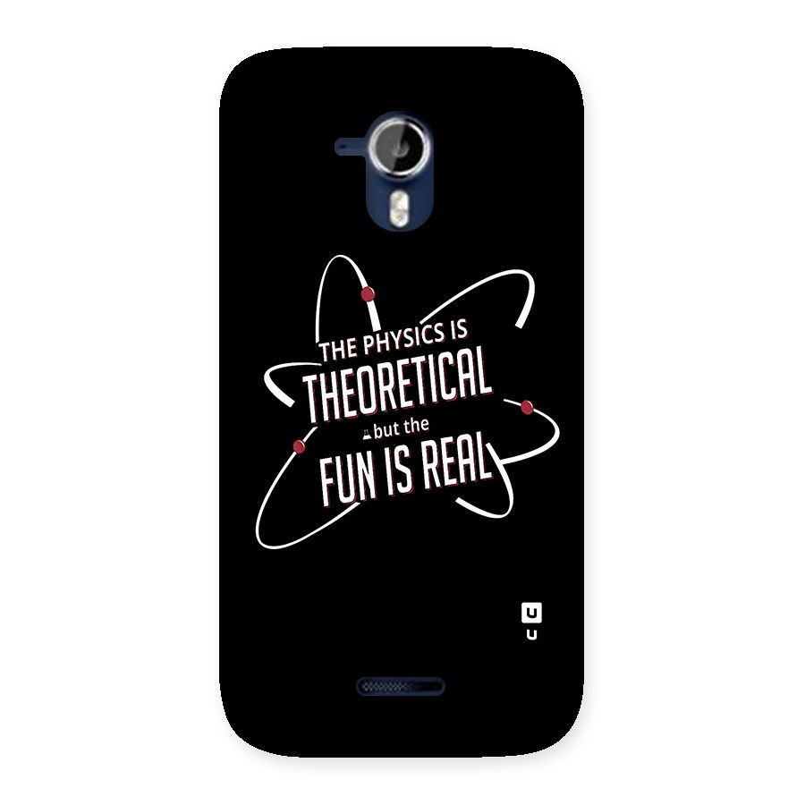 Physics Theoretical Fun Real Back Case for Micromax Canvas Magnus A117