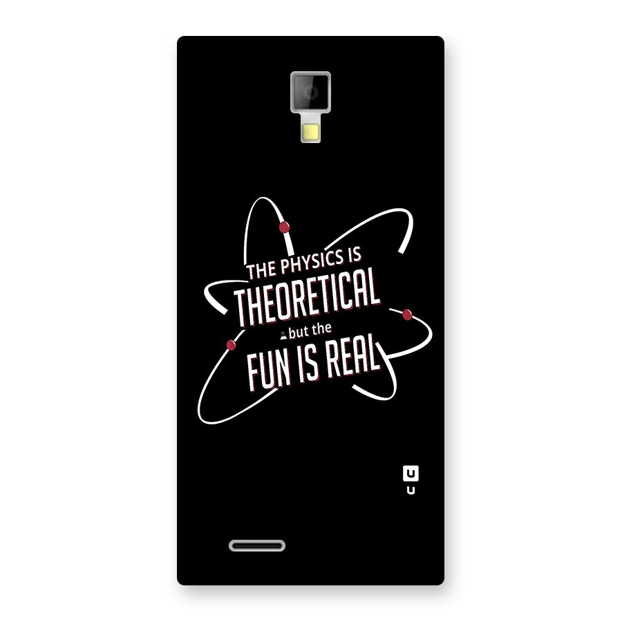 Physics Theoretical Fun Real Back Case for Micromax Canvas Xpress A99
