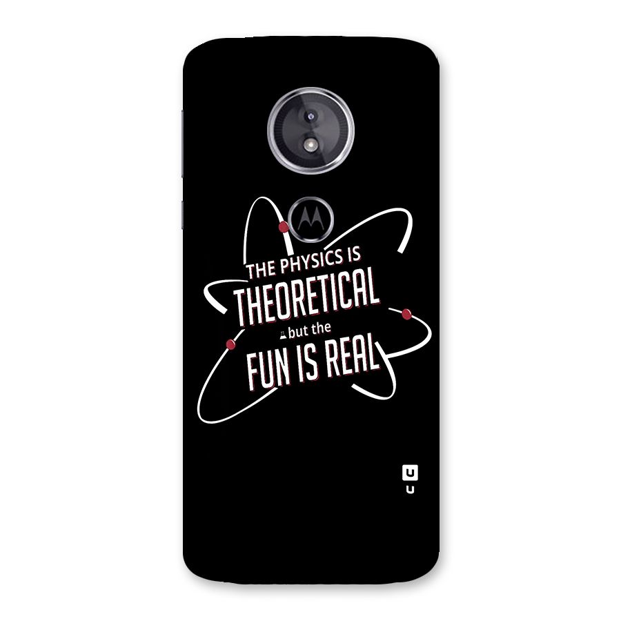 Physics Theoretical Fun Real Back Case for Moto E5