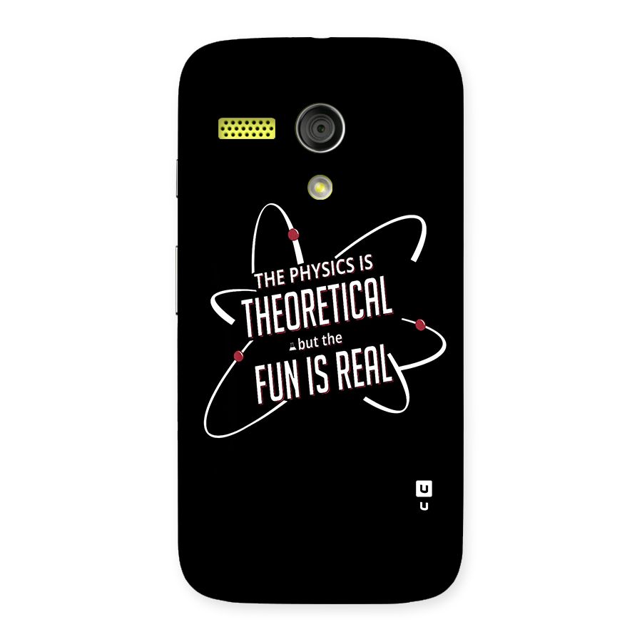 Physics Theoretical Fun Real Back Case for Moto G