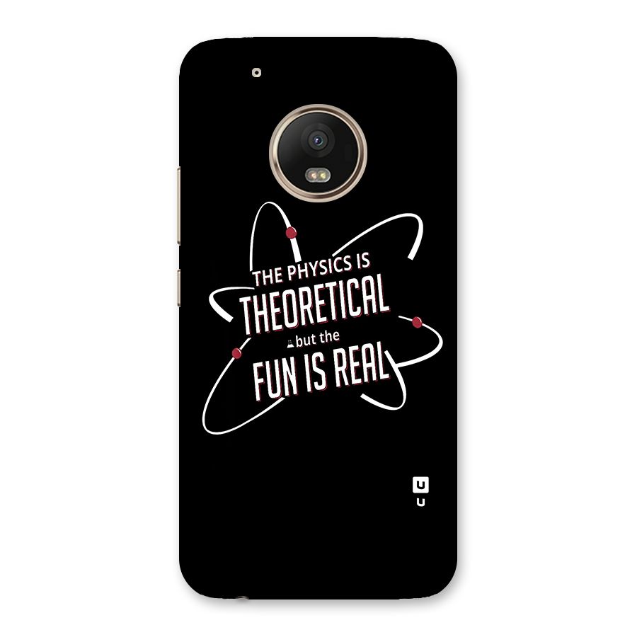 Physics Theoretical Fun Real Back Case for Moto G5 Plus