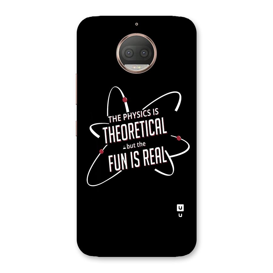 Physics Theoretical Fun Real Back Case for Moto G5s Plus