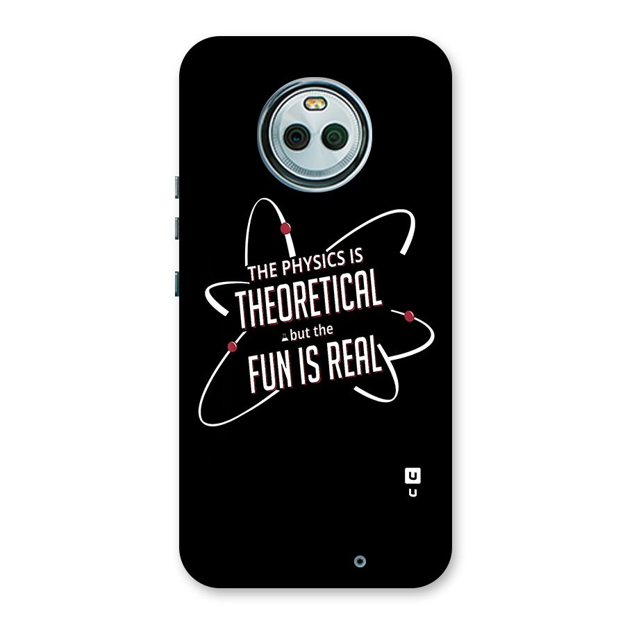 Physics Theoretical Fun Real Back Case for Moto X4