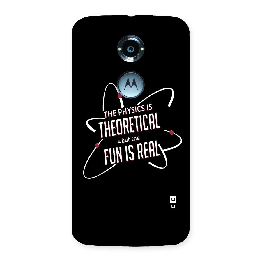 Physics Theoretical Fun Real Back Case for Moto X 2nd Gen