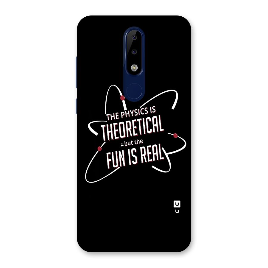 Physics Theoretical Fun Real Back Case for Nokia 5.1 Plus