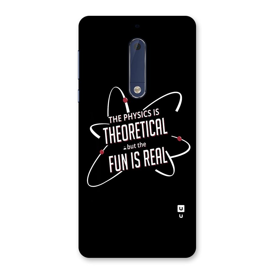 Physics Theoretical Fun Real Back Case for Nokia 5