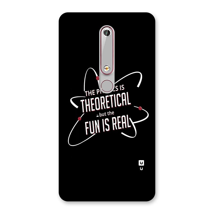 Physics Theoretical Fun Real Back Case for Nokia 6.1