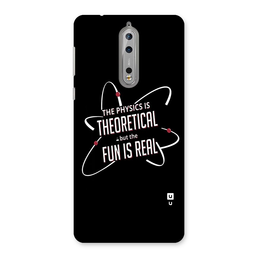 Physics Theoretical Fun Real Back Case for Nokia 8