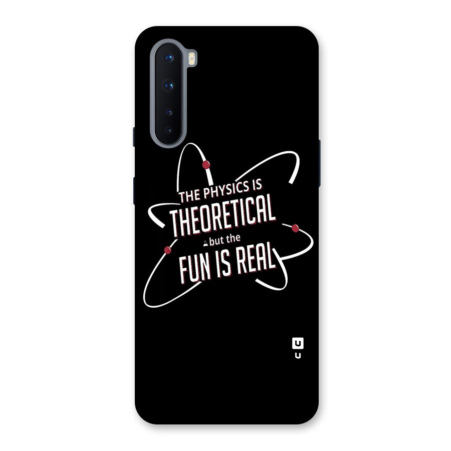 Physics Theoretical Fun Real Back Case for OnePlus Nord
