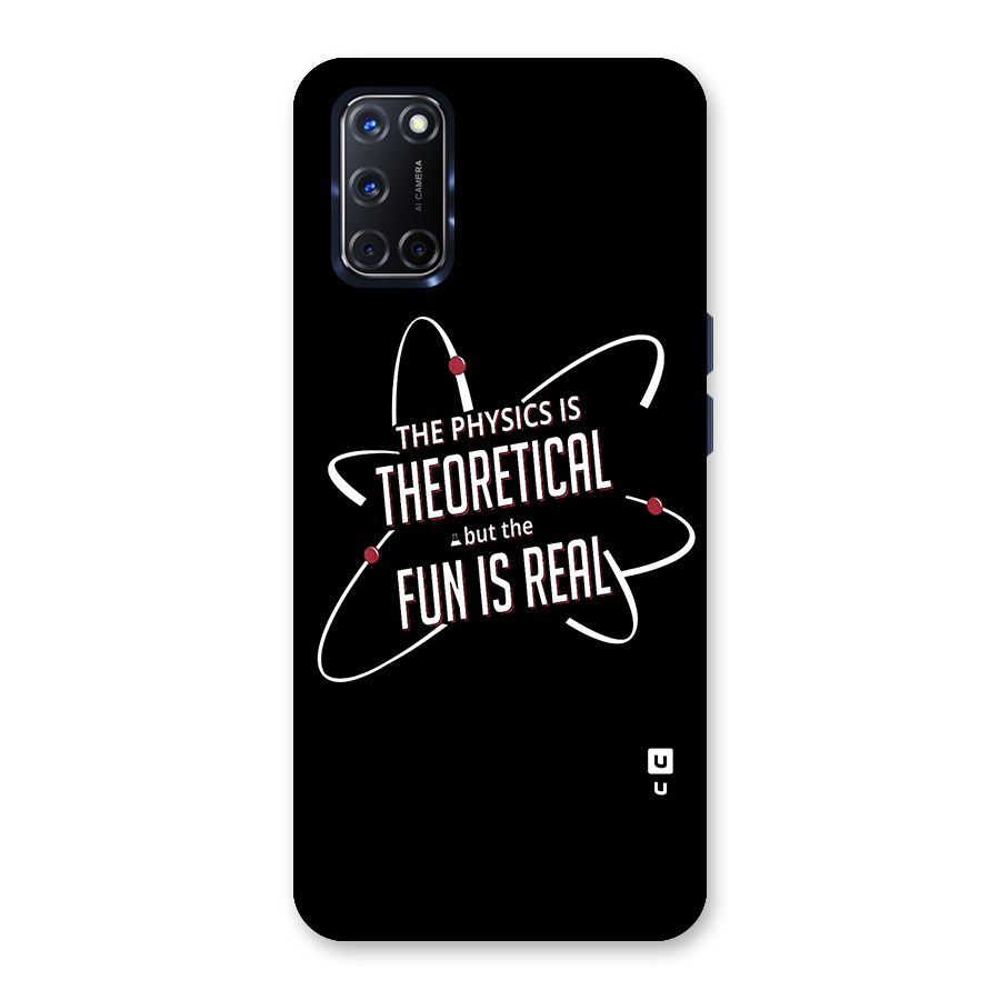 Physics Theoretical Fun Real Back Case for Oppo A52
