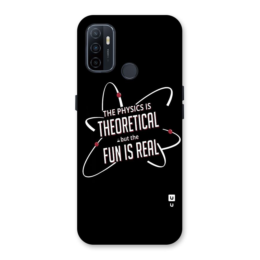Physics Theoretical Fun Real Back Case for Oppo A53