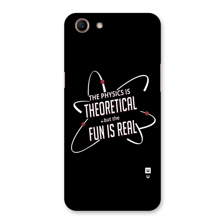 Physics Theoretical Fun Real Back Case for Oppo A83 (2018)