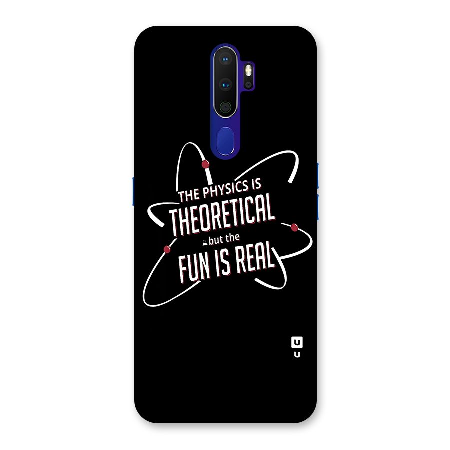Physics Theoretical Fun Real Back Case for Oppo A9 (2020)