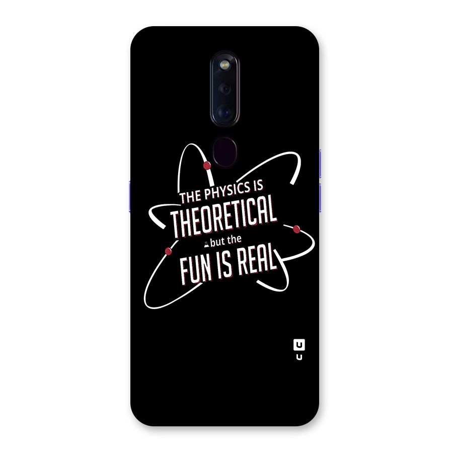 Physics Theoretical Fun Real Back Case for Oppo F11 Pro