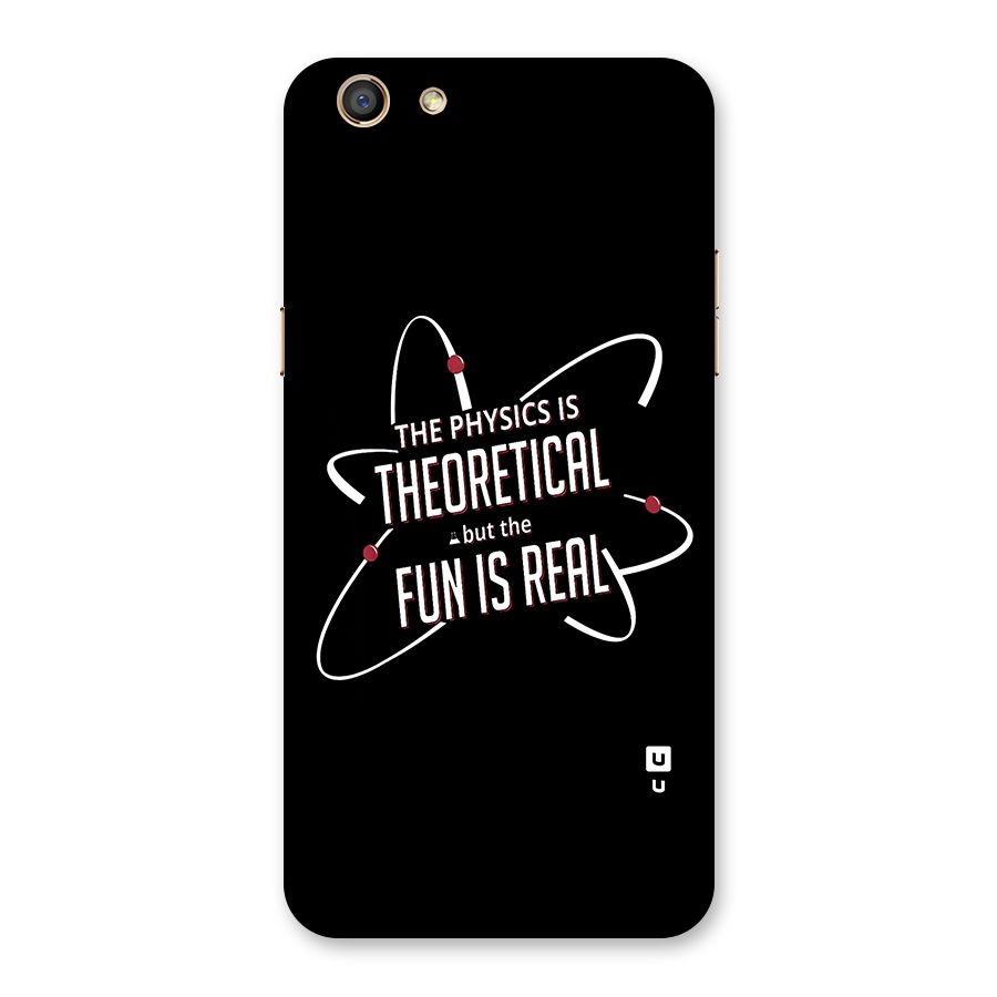 Physics Theoretical Fun Real Back Case for Oppo F3