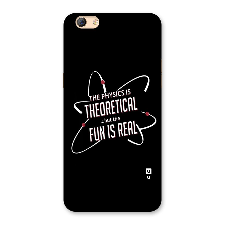 Physics Theoretical Fun Real Back Case for Oppo F3 Plus