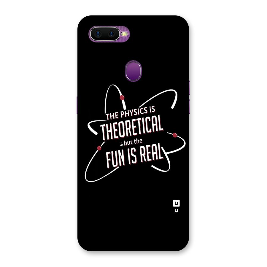 Physics Theoretical Fun Real Back Case for Oppo F9