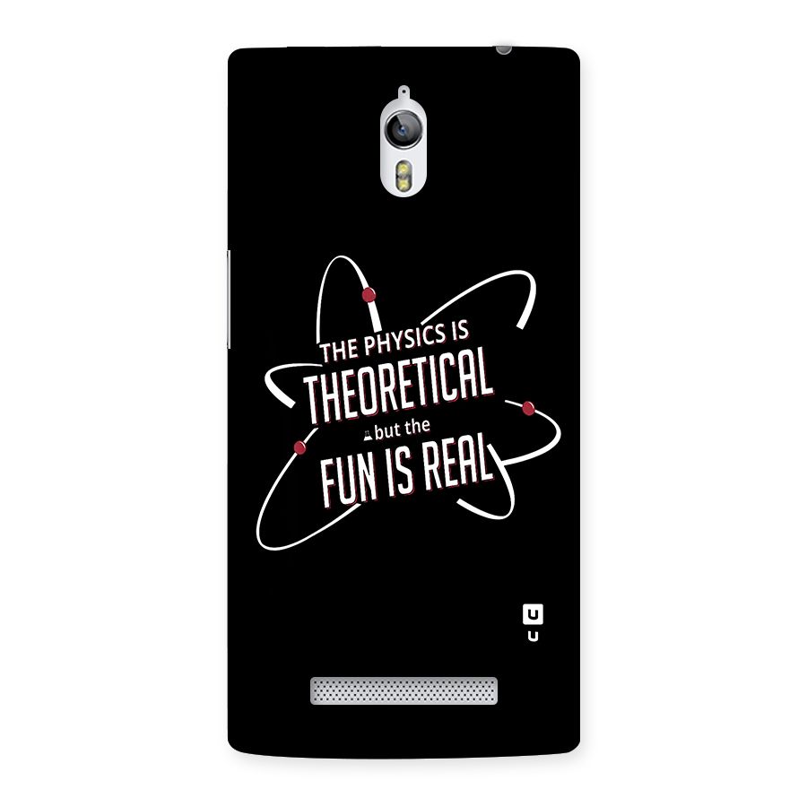 Physics Theoretical Fun Real Back Case for Oppo Find 7