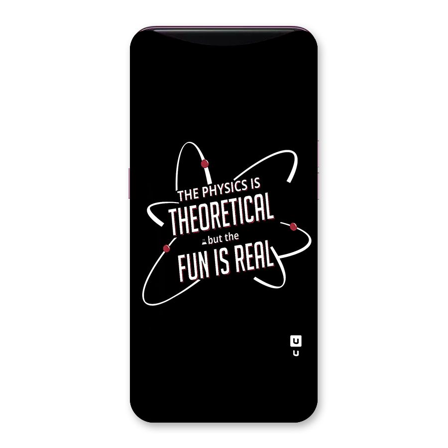 Physics Theoretical Fun Real Back Case for Oppo Find X