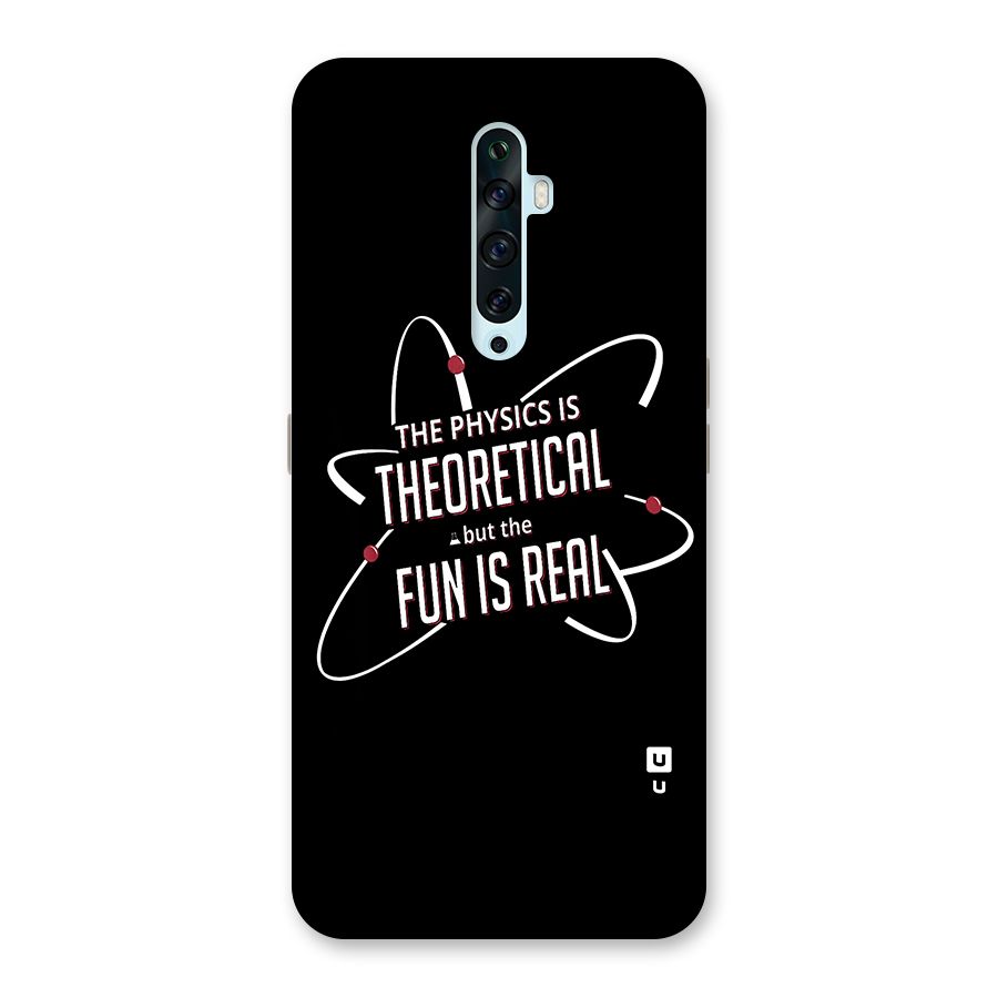 Physics Theoretical Fun Real Back Case for Oppo Reno2 Z