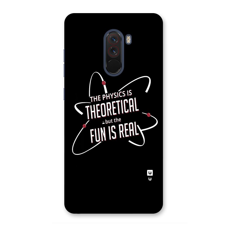 Physics Theoretical Fun Real Back Case for Poco F1