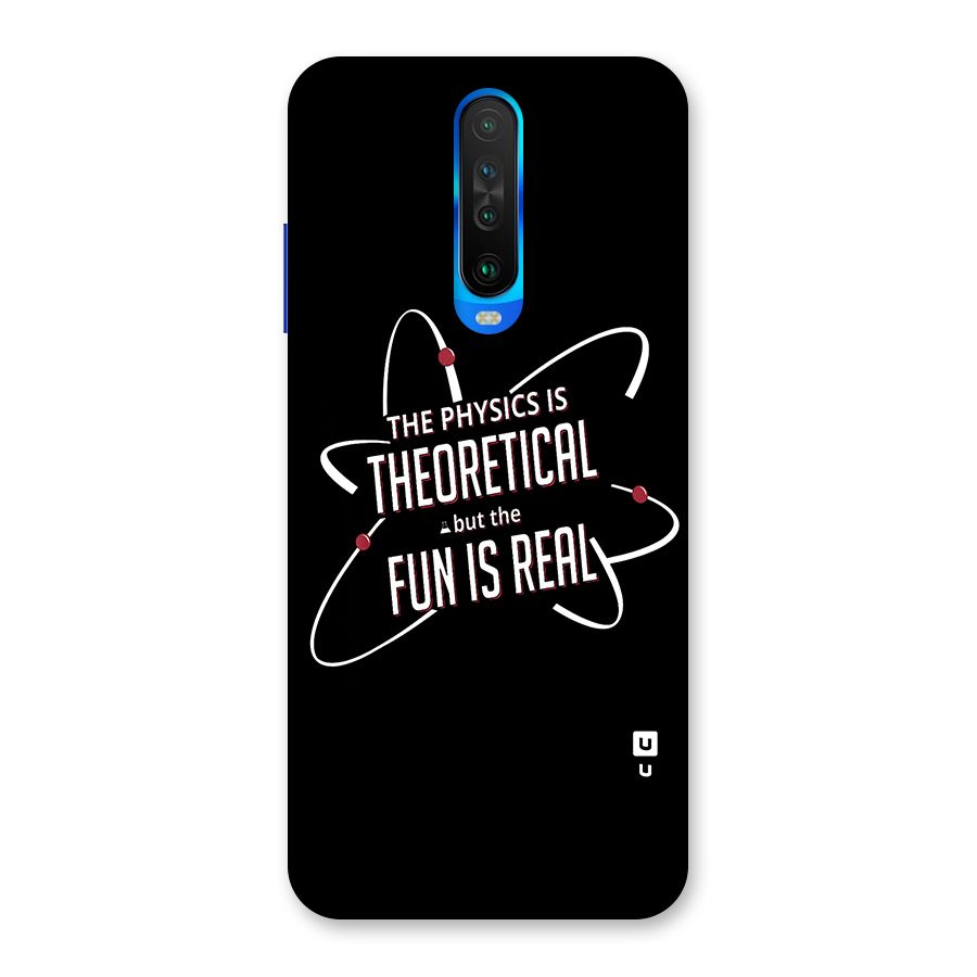 Physics Theoretical Fun Real Back Case for Poco X2