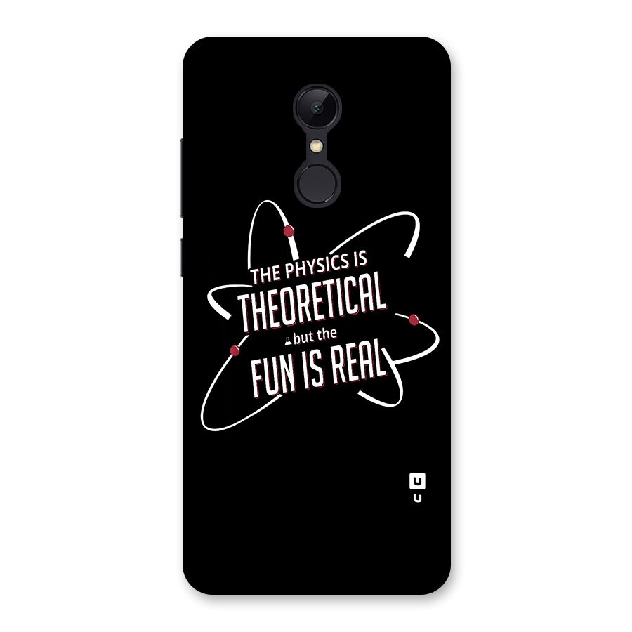 Physics Theoretical Fun Real Back Case for Redmi 5