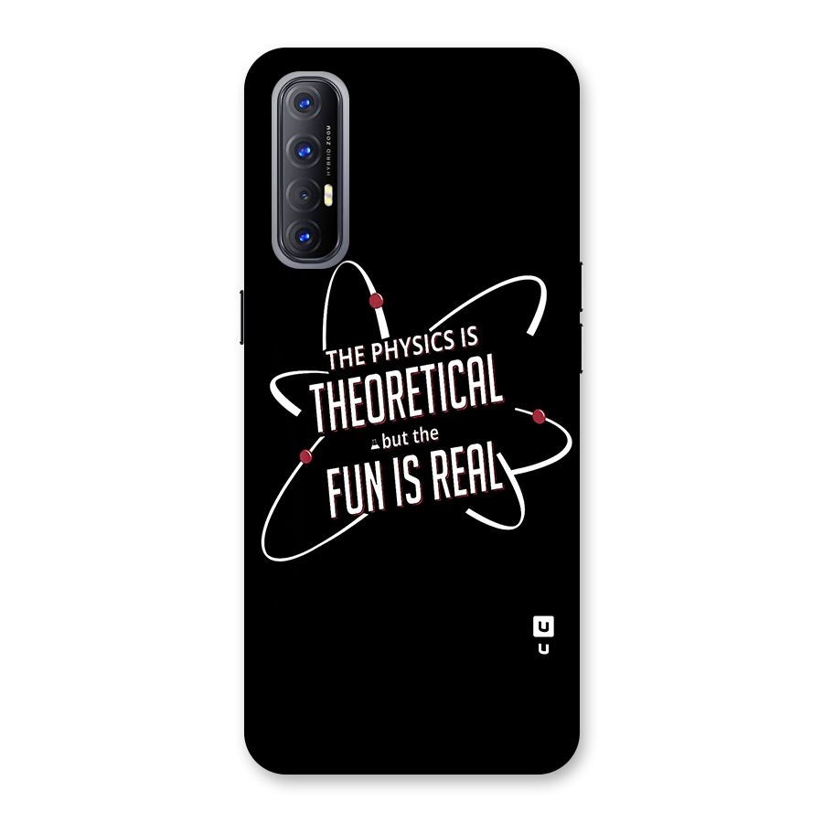 Physics Theoretical Fun Real Back Case for Reno3 Pro