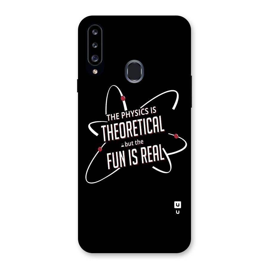 Physics Theoretical Fun Real Back Case for Samsung Galaxy A20s