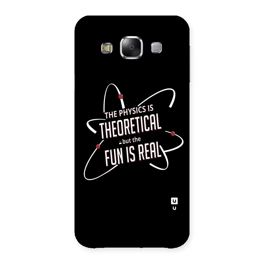 Physics Theoretical Fun Real Back Case for Samsung Galaxy E5