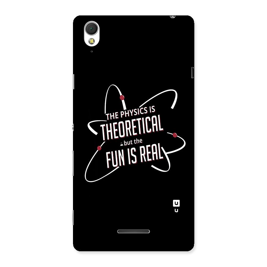 Physics Theoretical Fun Real Back Case for Sony Xperia T3