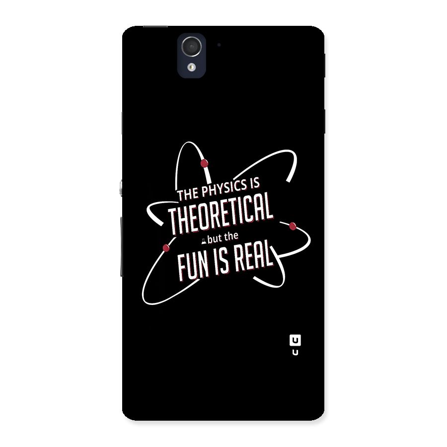 Physics Theoretical Fun Real Back Case for Sony Xperia Z