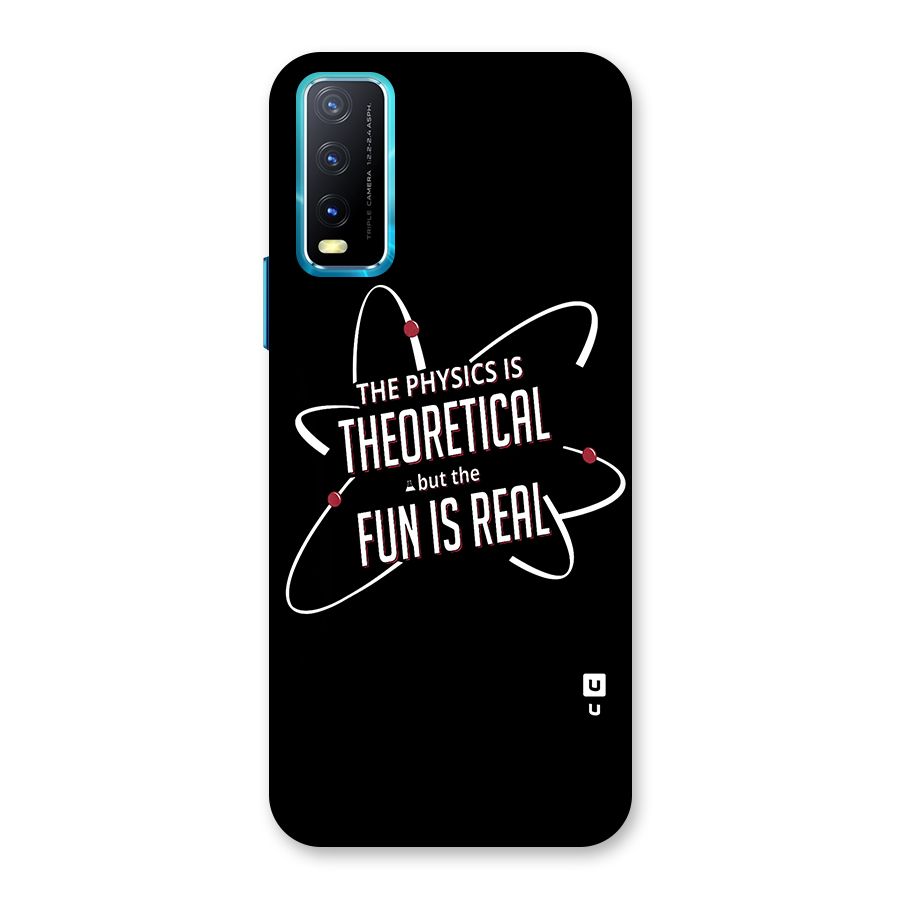 Physics Theoretical Fun Real Back Case for Vivo Y20 2021