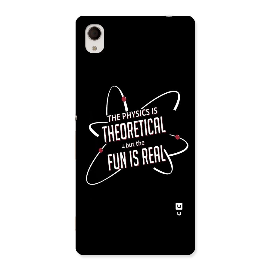 Physics Theoretical Fun Real Back Case for Xperia M4 Aqua