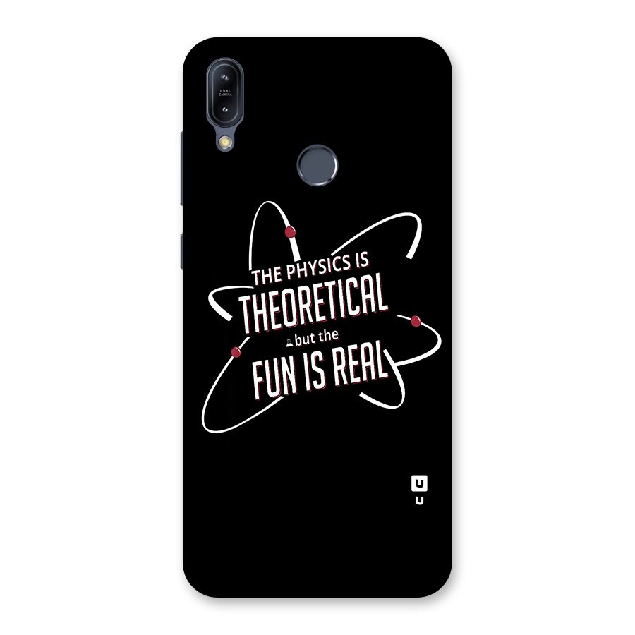 Physics Theoretical Fun Real Back Case for Zenfone Max M2