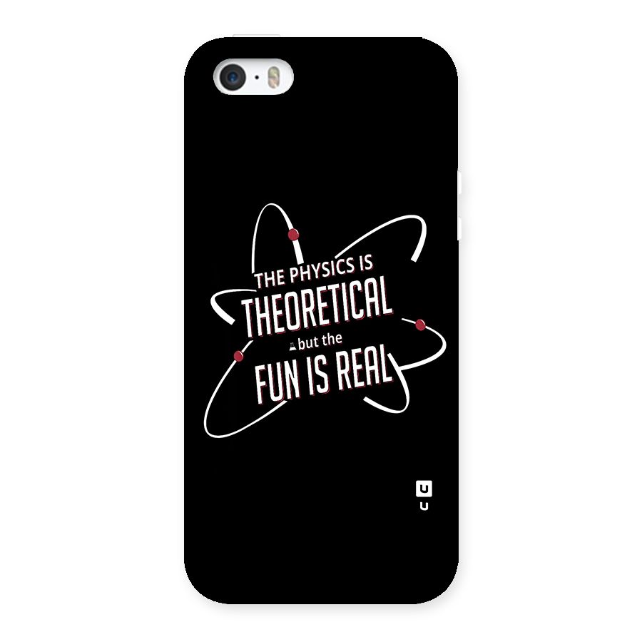 Physics Theoretical Fun Real Back Case for iPhone SE