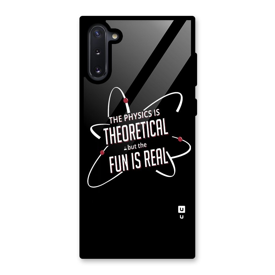 Physics Theoretical Fun Real Glass Back Case for Galaxy Note 10