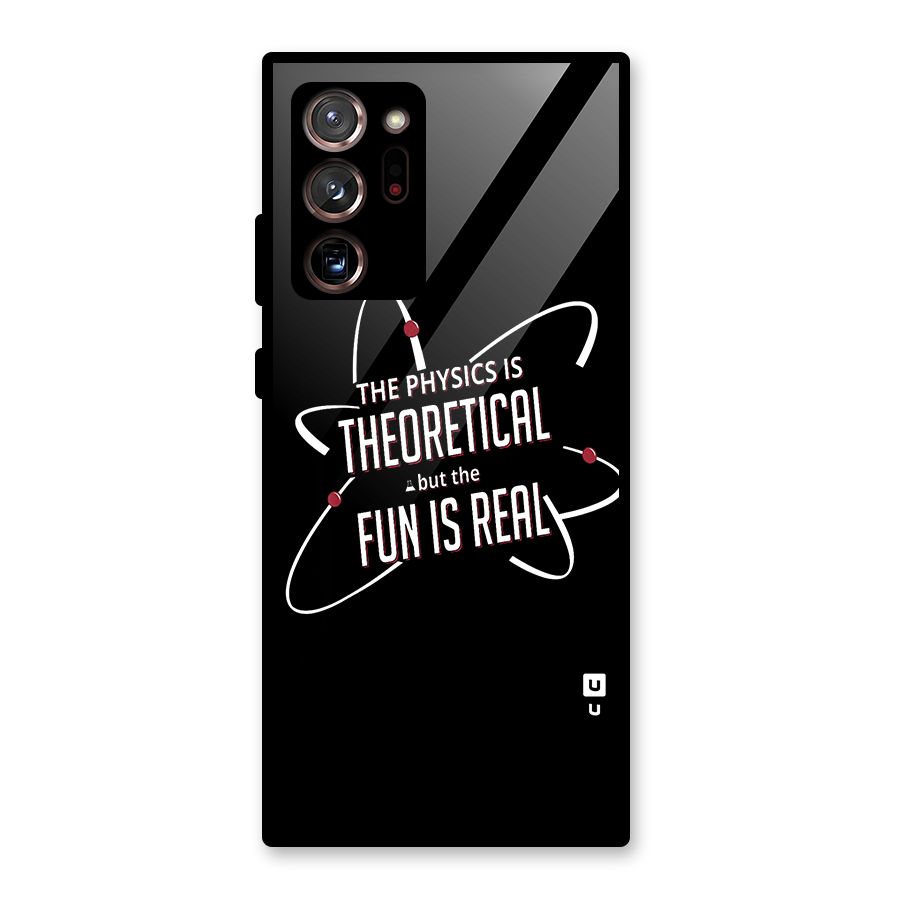 Physics Theoretical Fun Real Glass Back Case for Galaxy Note 20 Ultra