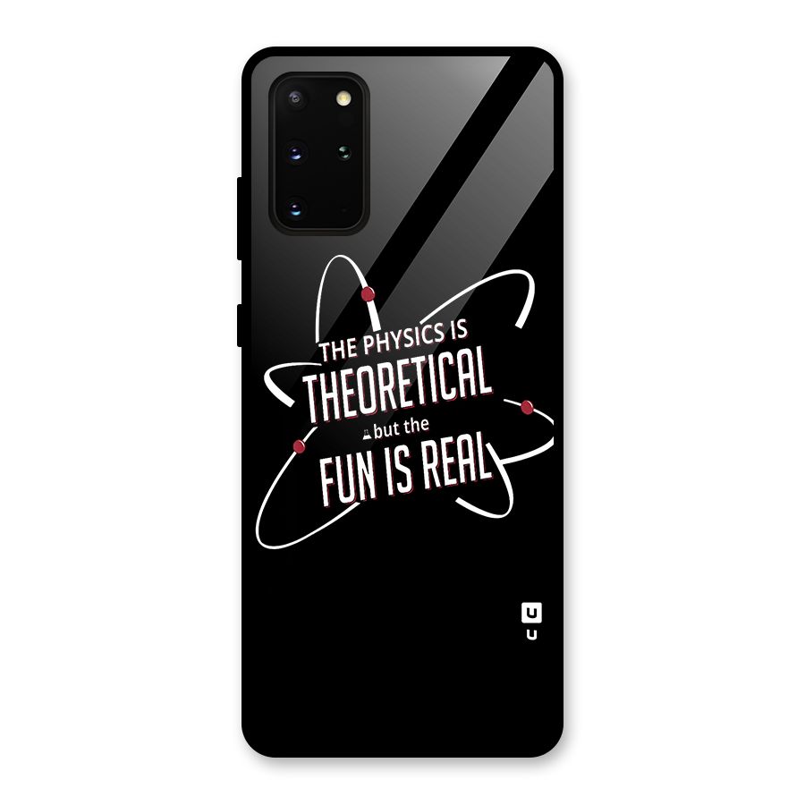 Physics Theoretical Fun Real Glass Back Case for Galaxy S20 Plus