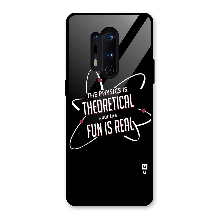 Physics Theoretical Fun Real Glass Back Case for OnePlus 8 Pro