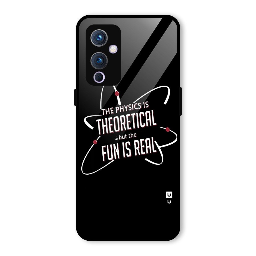 Physics Theoretical Fun Real Glass Back Case for OnePlus 9